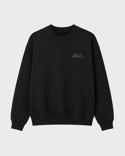 FEAR IS WHAT GROWS US heavyweight oversized sweatshirt by SPEECH CLOTHING