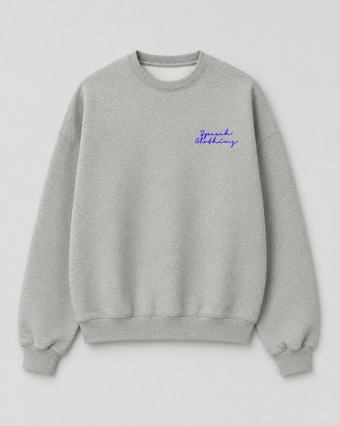 FEAR IS WHAT GROWS US heavyweight oversized sweatshirt by SPEECH CLOTHING