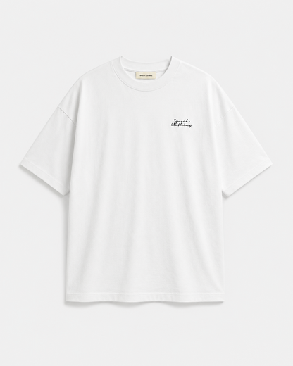 GOD'S PLAN heavyweight oversized T-shirt by SPEECH CLOTHING