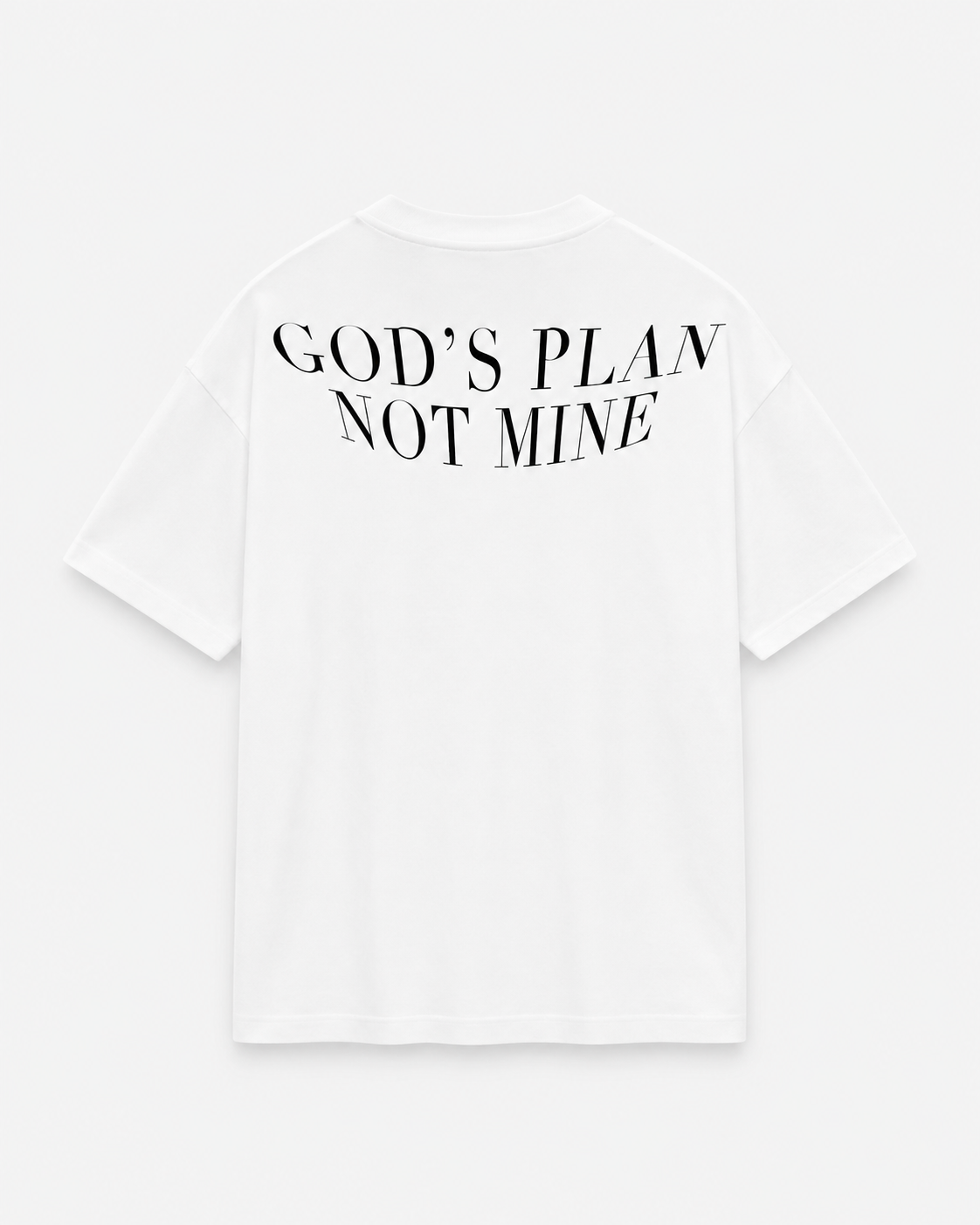 GOD'S PLAN heavyweight oversized T-shirt by SPEECH CLOTHING
