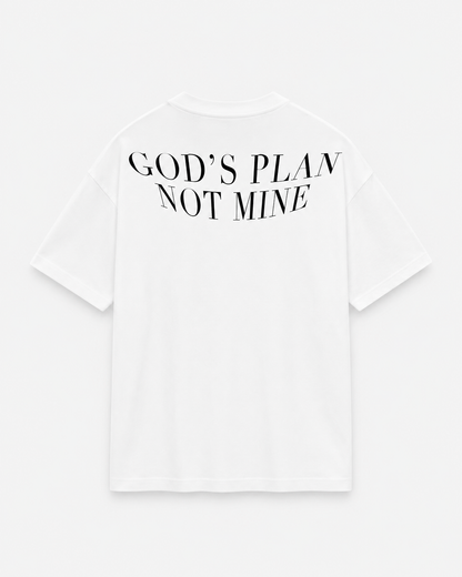 GOD'S PLAN heavyweight oversized T-shirt by SPEECH CLOTHING