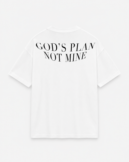 GOD'S PLAN heavyweight oversized T-shirt by SPEECH CLOTHING