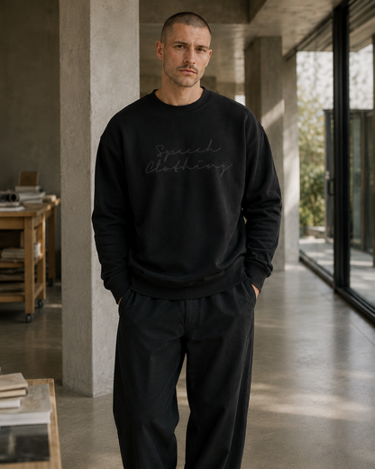 GOOD DAY heavyweight oversized sweatshirt by SPEECH CLOTHING