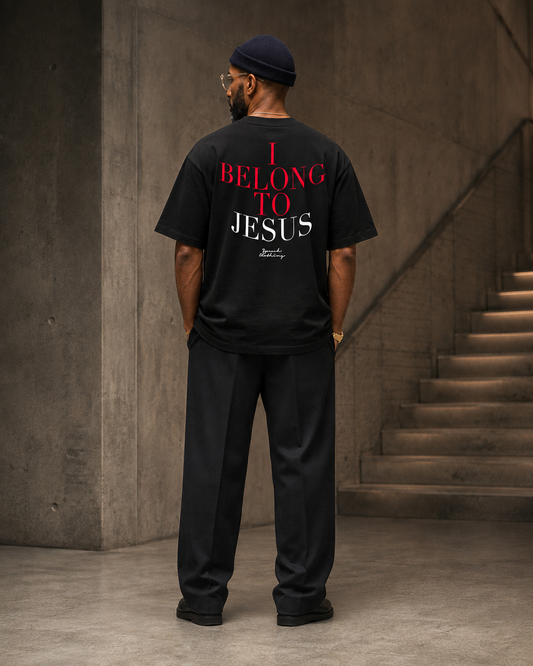 BELIEVER heavyweight oversized T-shirt by SPEECH CLOTHING