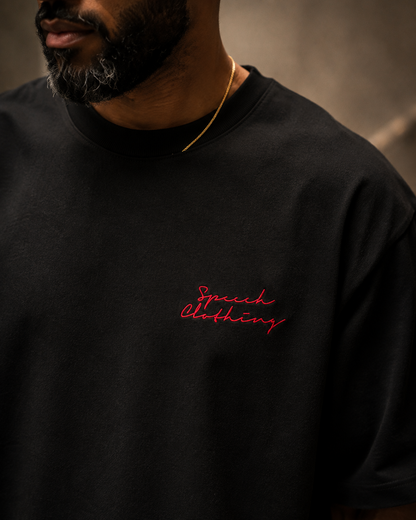 BELIEVER heavyweight oversized T-shirt by SPEECH CLOTHING