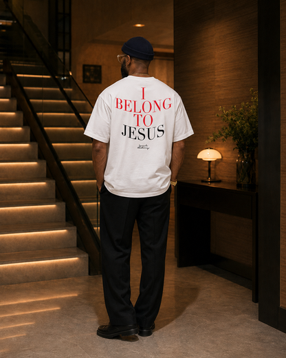 BELIEVER heavyweight oversized T-shirt by SPEECH CLOTHING