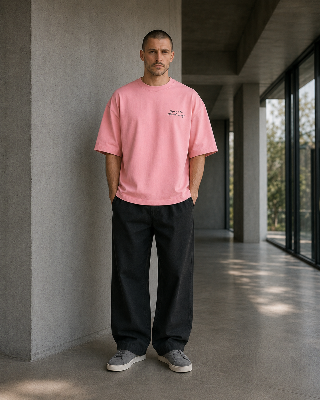 BEASTIE heavyweight oversized T-shirt by SPEECH CLOTHING