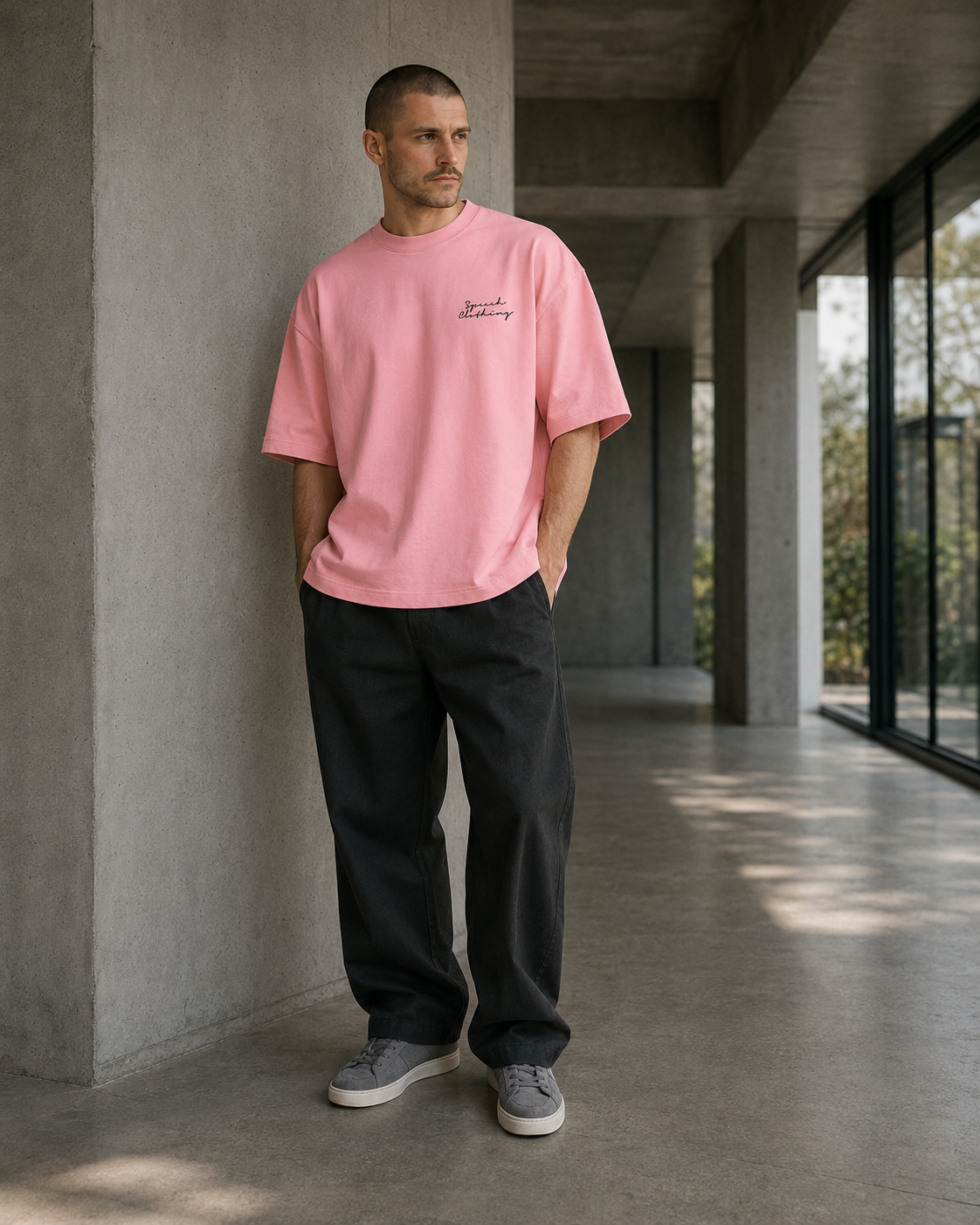 BEASTIE heavyweight oversized T-shirt by SPEECH CLOTHING