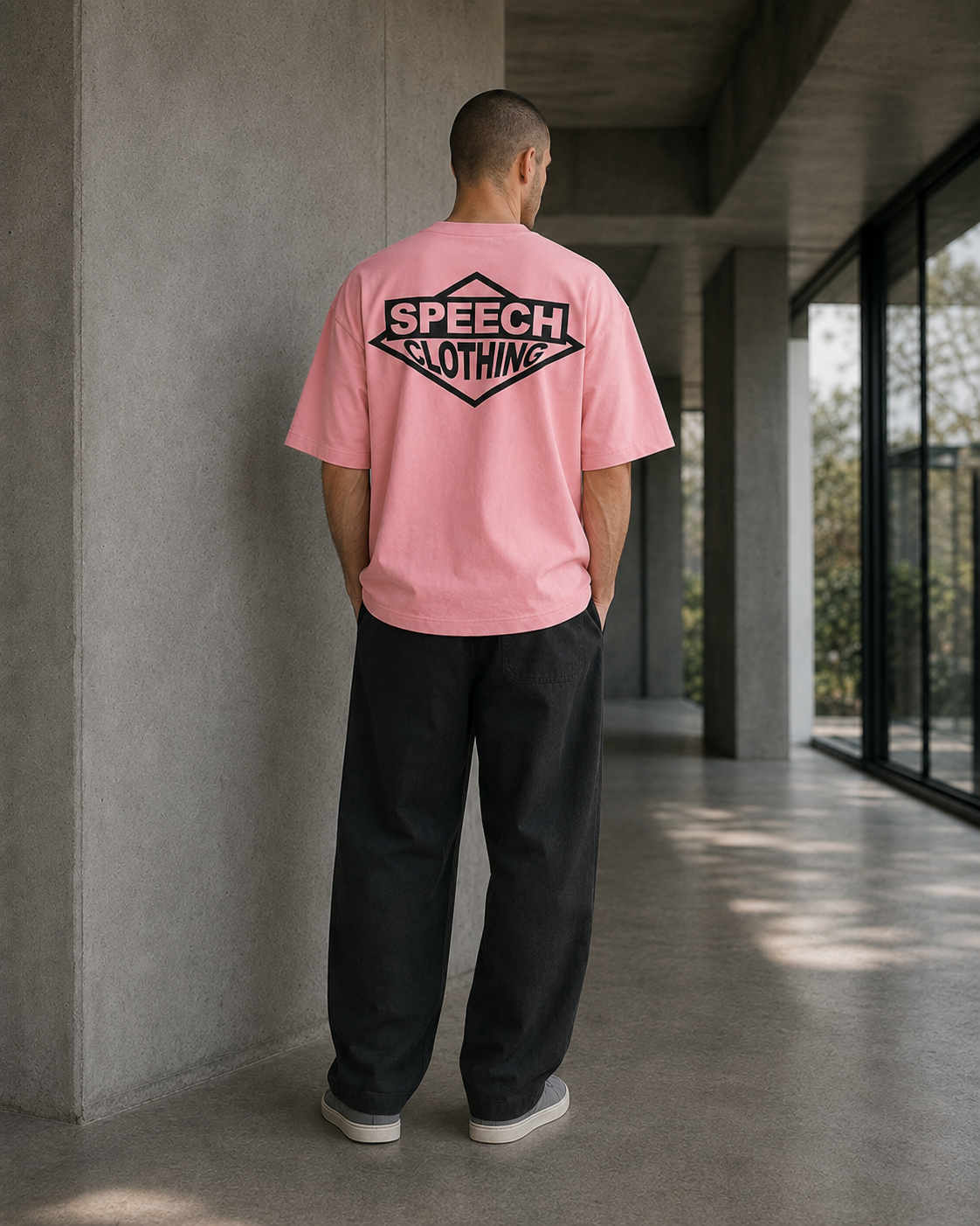BEASTIE heavyweight oversized T-shirt by SPEECH CLOTHING