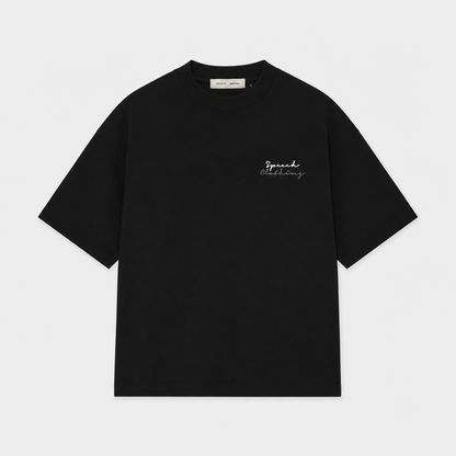 MOTIVATOR heavyweight oversized T-shirt by SPEECH CLOTHING