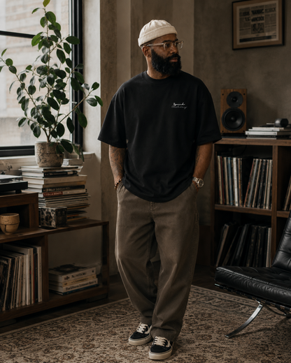 MOTIVATOR heavyweight oversized T-shirt by SPEECH CLOTHING