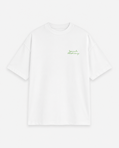 SAY LESS heavyweight oversized T-shirt by SPEECH CLOTHING