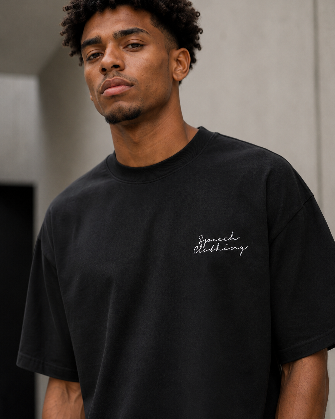 SAKA heavyweight oversized T-shirt by SPEECH CLOTHING