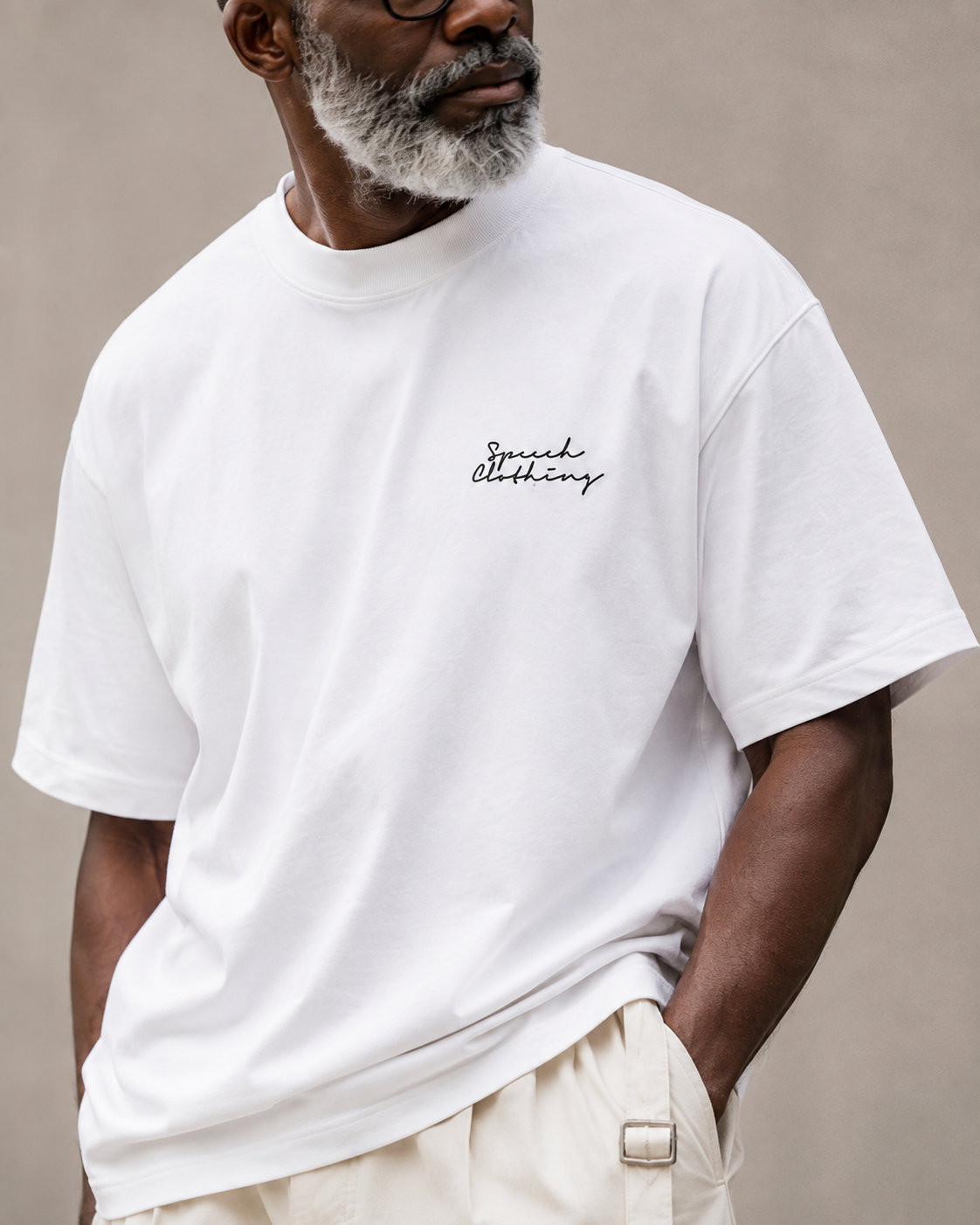 SAKA heavyweight oversized T-shirt by SPEECH CLOTHING