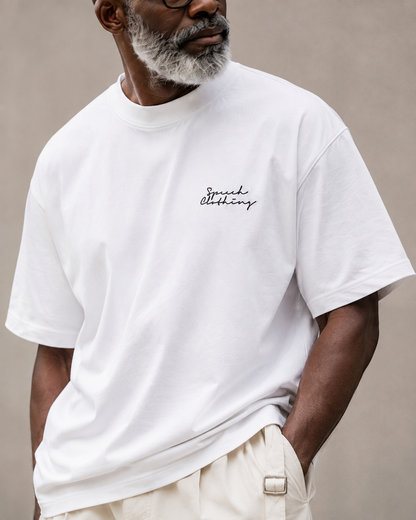 SAKA heavyweight oversized T-shirt by SPEECH CLOTHING
