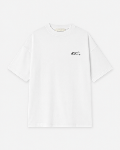 SAKA heavyweight oversized T-shirt by SPEECH CLOTHING