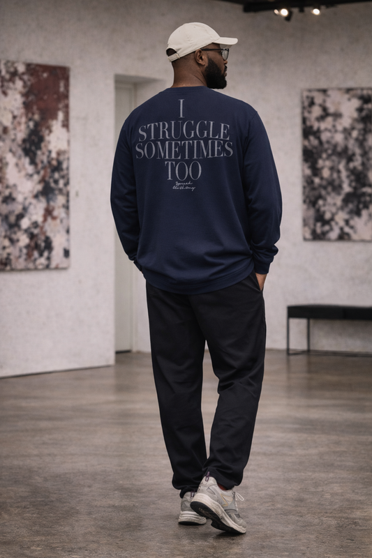 NOT ALONE LONG-SLEEVE | 280 GSM heavyweight cotton · Oversized fit · Dropped shoulders