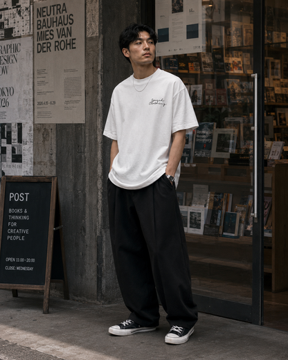 NO EVIL heavyweight oversized T-shirt by SPEECH CLOTHING