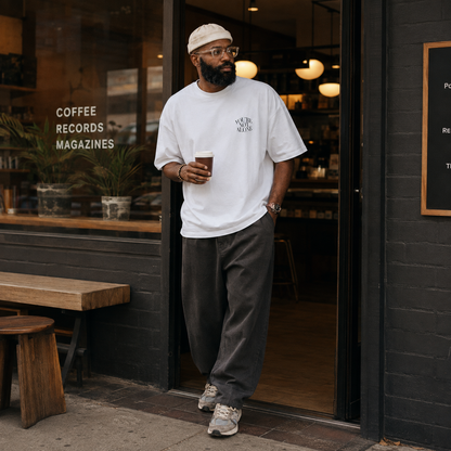 NOT ALONE TEE heavyweight oversized T-shirt by SPEECH CLOTHING