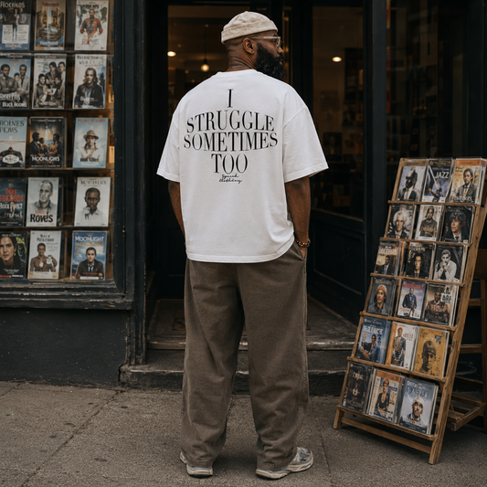 NOT ALONE TEE heavyweight oversized T-shirt by SPEECH CLOTHING