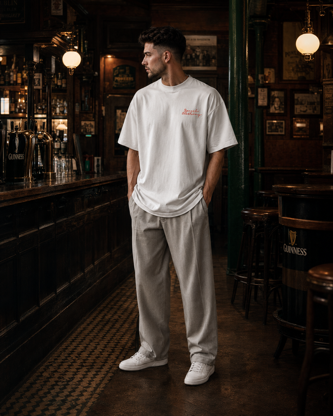 ONE WORLD heavyweight oversized T-shirt by SPEECH CLOTHING