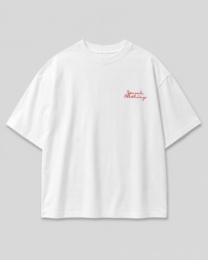 ONE WORLD heavyweight oversized T-shirt by SPEECH CLOTHING