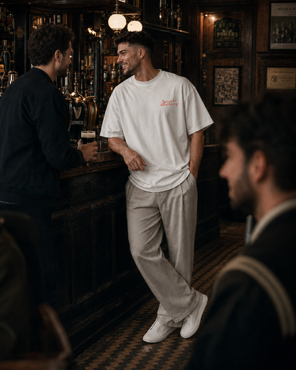 ONE WORLD heavyweight oversized T-shirt by SPEECH CLOTHING