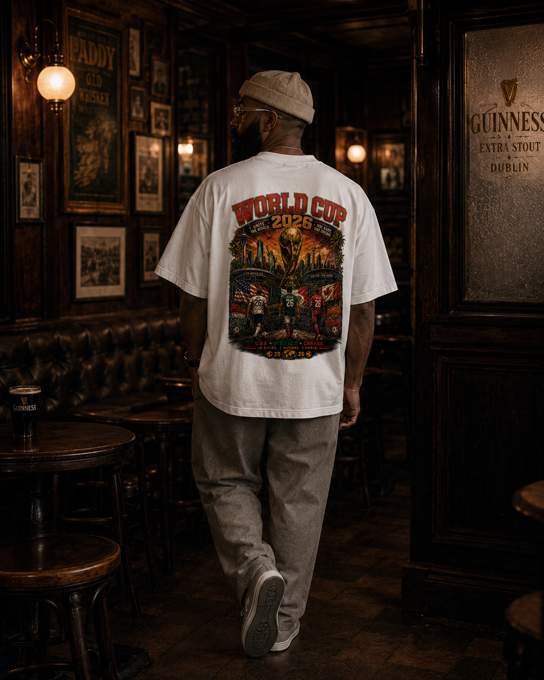 ONE WORLD heavyweight oversized T-shirt by SPEECH CLOTHING